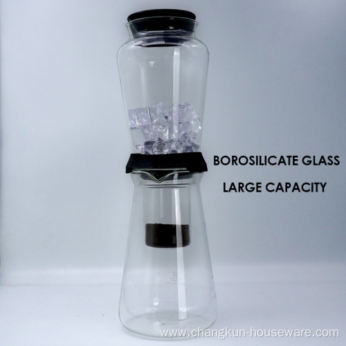 400ml Glass Hand Drip Iced Cold Coffee Maker